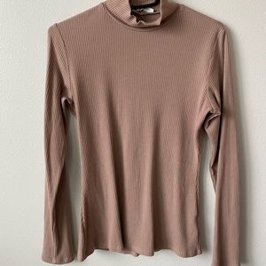 Reformation Mock Neck Top